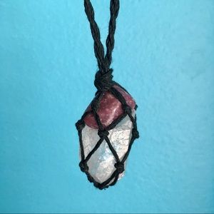 Car mirror CRYSTAL CHARM handmade